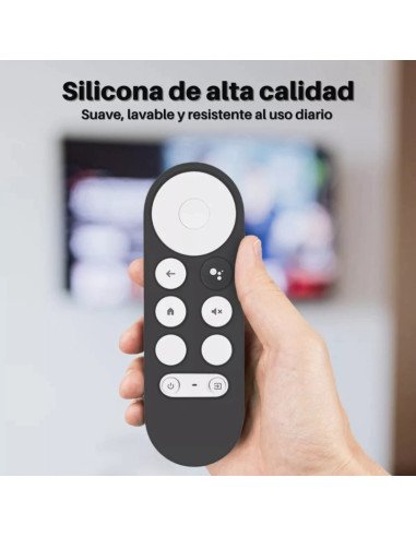 Funda silicona para control de Google Chromecast 4