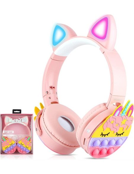 Auricular Bluetooth popit cat ear AR-1372