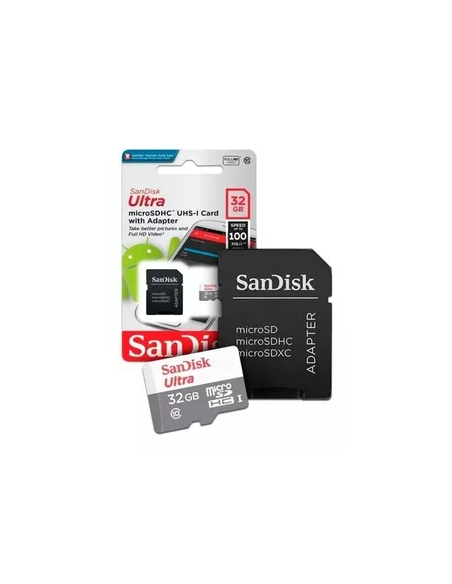 Tarjeta Micro SD 32GB SanDisk Ultra