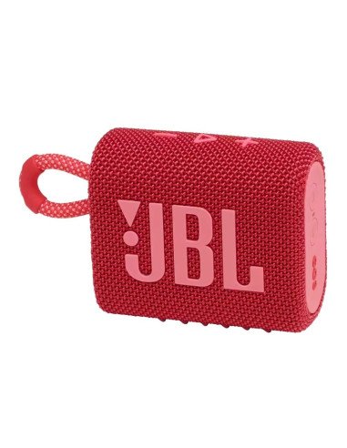 JBL GO 3 Rojo Parlante Bluetooth