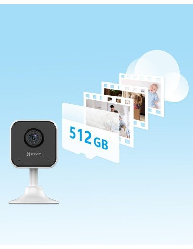 EZVIZ H1C Cámara de seguridad con Wi-Fi 1080p interior