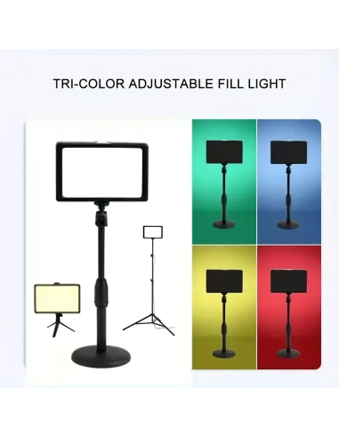 Panel de luz LED Para selfie con filtros 820KA