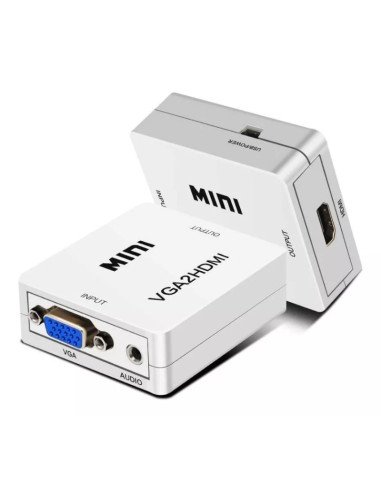 Adaptador VGA a HDMI con alimentacion externa (ADP-48003)