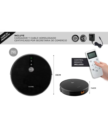Aspiradora robot Gadnic Z900 (ROB00080)
