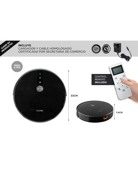 Aspiradora robot Gadnic Z900 (ROB00080)