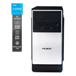PC Armada INTEL I3 12100 - 8GB RAM - SSD 240GB - Win 11 PCBOX 