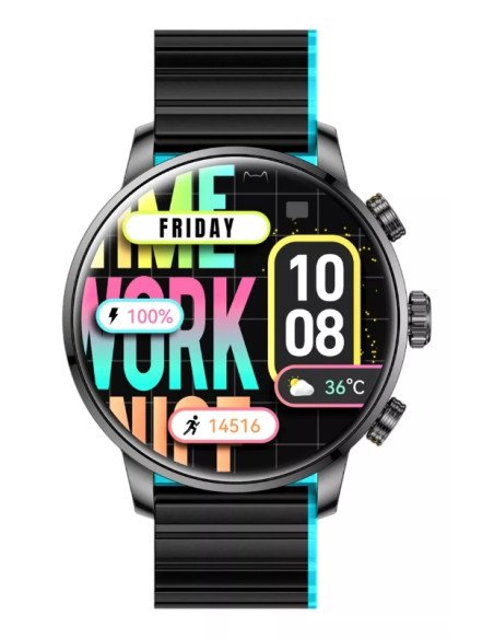 Kieslect KR2 Negro Azulado Smartwatch