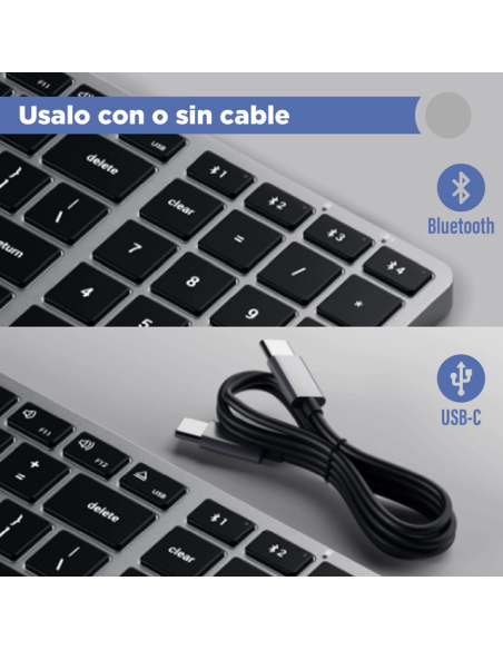 Teclado bluetooth Satechi X2 Blacklit