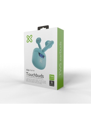 Klip Xtreme touchbuds KTE-006BK Auricular Azultooth