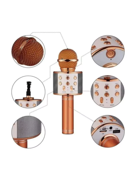 Microfono karaoke BT WS-858