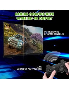 Consola de Juegos GAME STICK HDMI 13000 Juegos + 2 Joystick 2