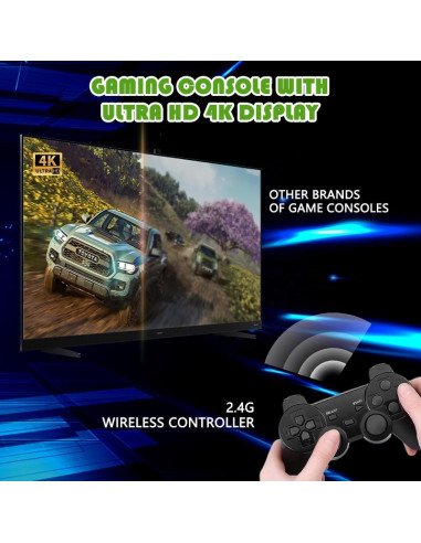 Consola de Juegos GAME STICK HDMI 13000 Juegos + 2 Joystick