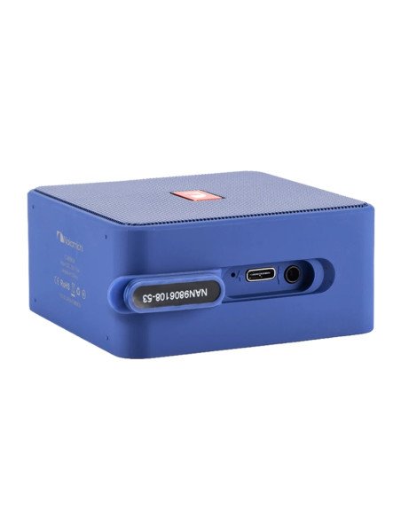 Parlante Bluetooth Nakamichi Cubebox 5W IPX7 (Azul)