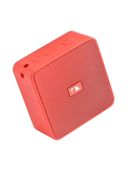 Parlante Bluetooth Nakamichi Cubebox 5W IPX7 (Rojo)