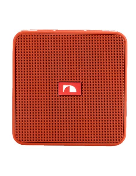Parlante Bluetooth Nakamichi Cubebox 5W IPX7 (Rojo)