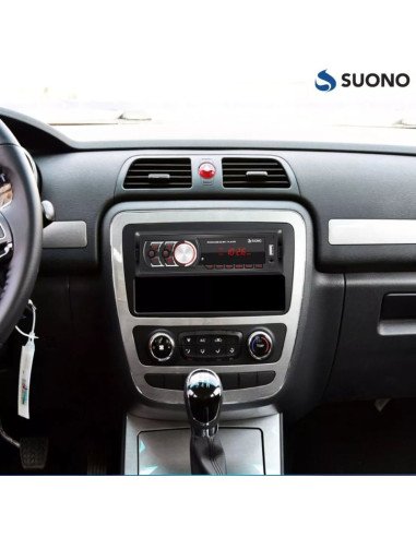 Autoestereo SUONO fijo INF001 FM/USB/AUX