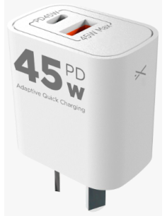 Fuente Tipo C + Tipo A 45W XAEA QC3.0 PD200 (MOD501)