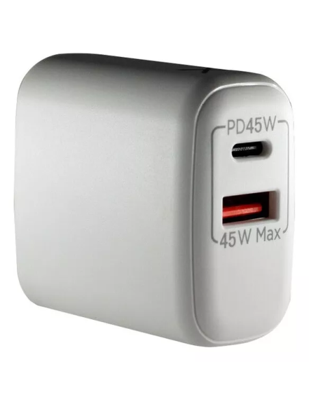 Fuente Tipo C + Tipo A 45W XAEA QC3.0 PD200 (MOD501)