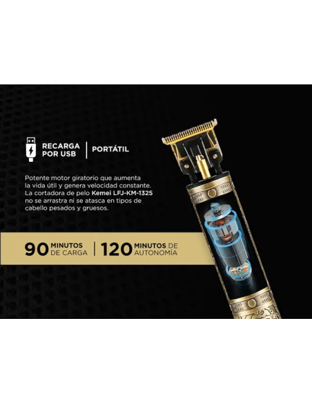 Cortadora de pelo Kemei profesional (KEMEI003)