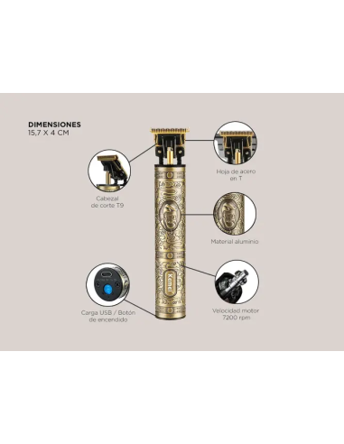 Cortadora de pelo Kemei profesional (KEMEI003)
