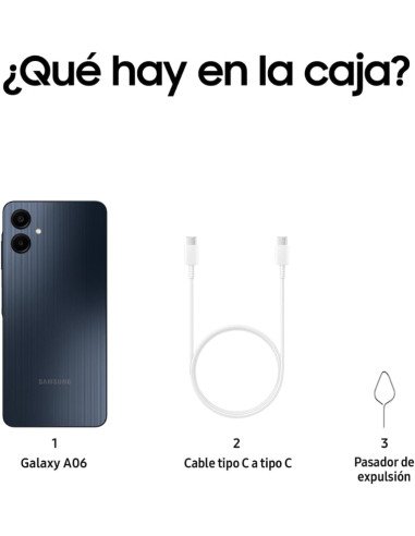 SAMSUNG A06 (64+4GB) Dual SIM Verde