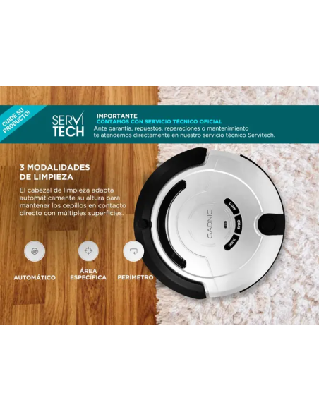 Aspiradora y trapeadora robot Gadnic X550 (ROB00075)