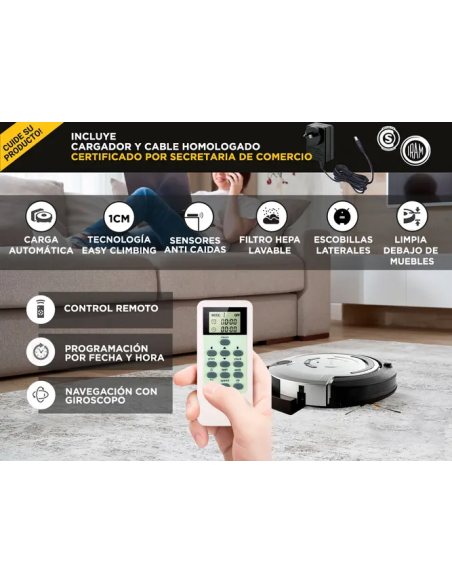 Aspiradora y trapeadora robot Gadnic X550 (ROB00075)