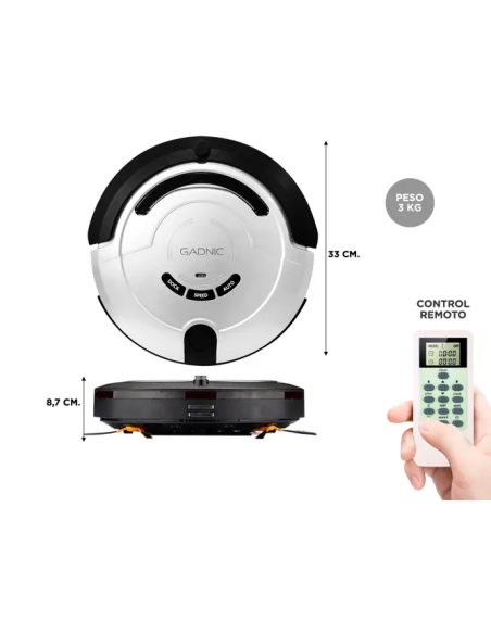 Aspiradora y trapeadora robot Gadnic X550 (ROB00075)