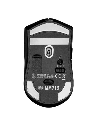 Mouse USB inalambrico BT Cooler master MM712 Gaming negro