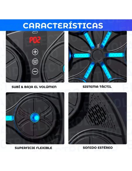 Maquina de boxeo para chicos Bluetooth STC-10