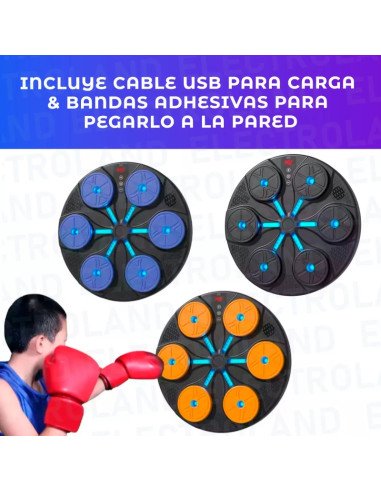 Maquina de boxeo para chicos Bluetooth STC-10