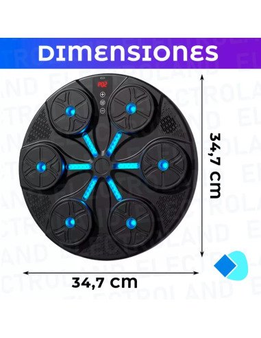 Maquina de boxeo para chicos Bluetooth STC-10