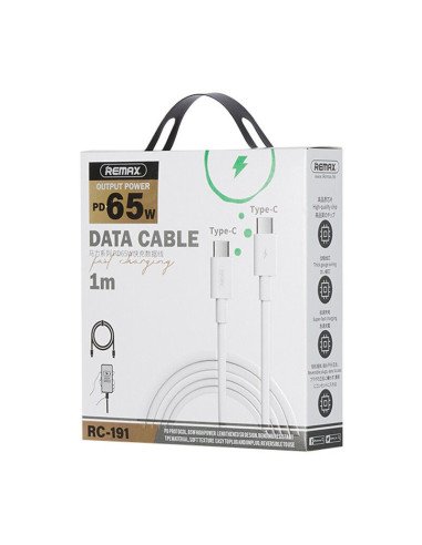 Cable Tipo C a Tipo C Remax RC-191 65W