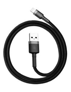 Cable USB A iPhone Lightning Baseus 1Mts 2.4A (Calklf-bg1) 2
