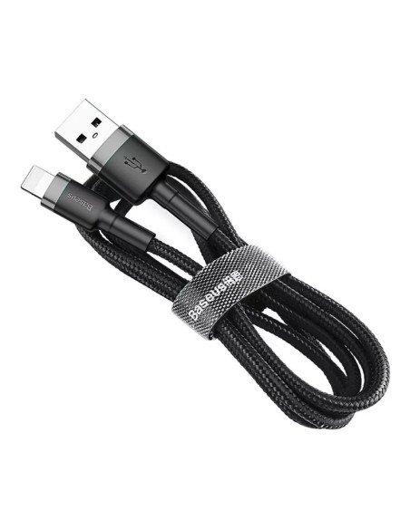 Cable USB A iPhone Lightning Baseus 1Mts 2.4A (Calklf-bg1)