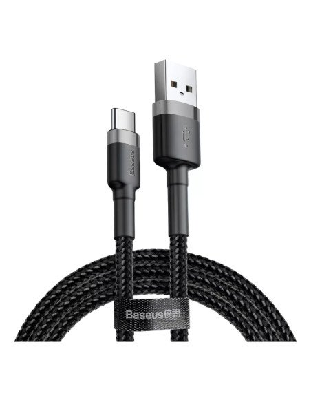 Cable USB A - Tipo C Baseus 1Mts 3A (Catklf-bg1)