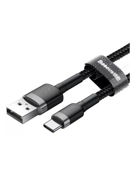 Cable USB A - Tipo C Baseus 1Mts 3A (Catklf-bg1)