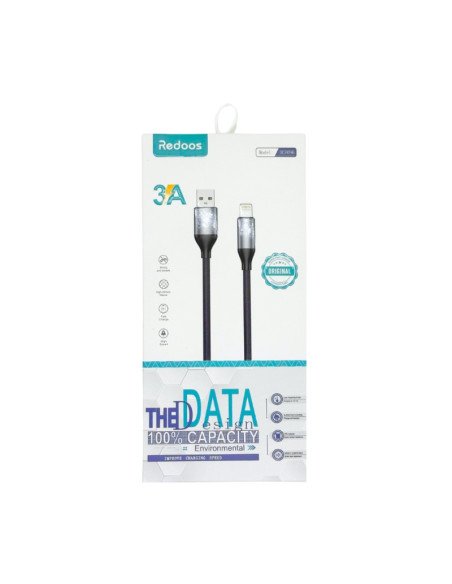 Cable iPhone Lightning Redoos 3A (DC 8096)