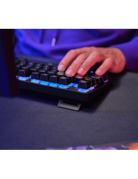 Teclado Gamer Mecanico Trust Zora Gxt871 RGB US