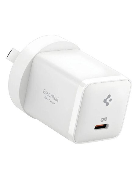 Cargador Tipo C Spigen Essential 30W con cable Tipo C (EE301AR)