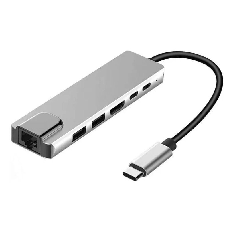 HUB USB 3.0 6 en 1 GADNIC ADAP0011 0650414992707