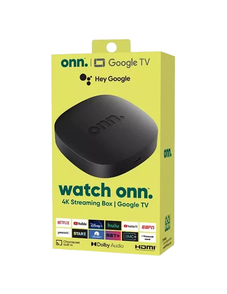 Conversor Watch Onn Tv Box 4K (Google TV)