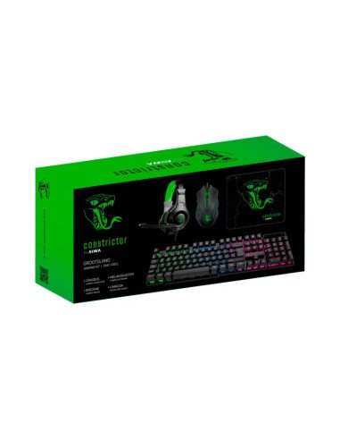 Combo gamer 4 en 1 kit AIWA Constrictor (CMC-1001L)