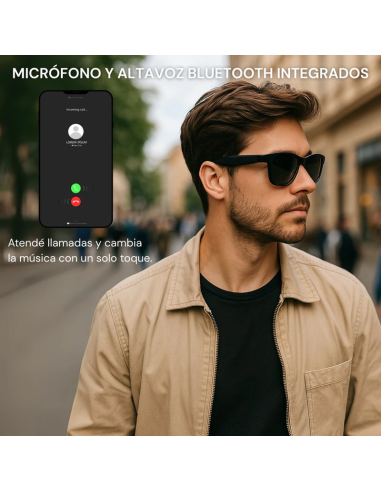 Lentes Inteligentes Vekoby E30 (negro)