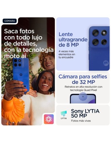 Moto G56 (256+8GB) Dual SIM Azul