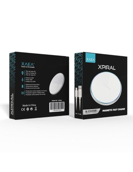 Base de Carga Inalambrica 20W Xaea Xpiral