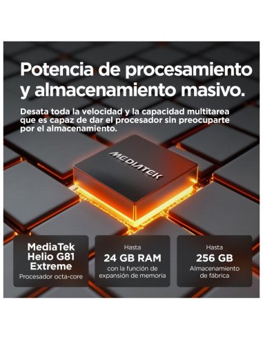 Moto G15 (256+4GB) Dual SIM Naranja