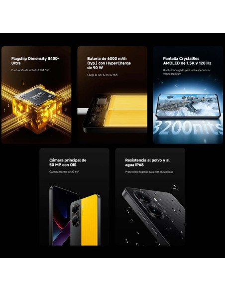 Poco X7 Pro (512+12GB) Dual SIM Amarillo