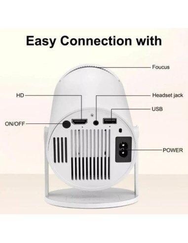 Proyector 4K portatil con android y wifi (Legatus LPY851)