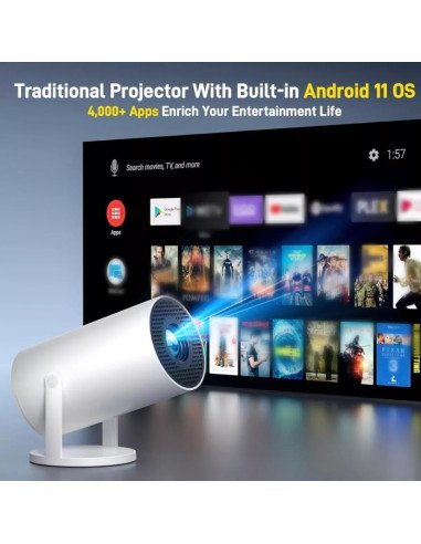 Proyector 4K portatil con android y wifi (Legatus LPY851)